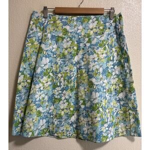 Vintage Kim & Cami Skirt Womens Size L Floral Cotton Y2K Mini Mervyns Dead Stock